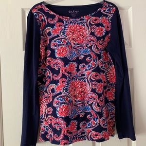 Lily Pulitzer Size Medium Long Sleeve Shirt